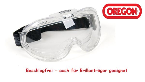 OREGON Schutzbrille - beschlagfrei - für Brillenträger