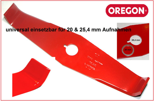 OREGON 2 Zahn Messer Freischneider  300 x 4 mm für 20 & 25,4 mm