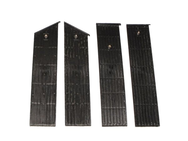 4x Gleitplatten passend für Bayerwald BW 60/7 E & BW 60/7 B Holzspalter